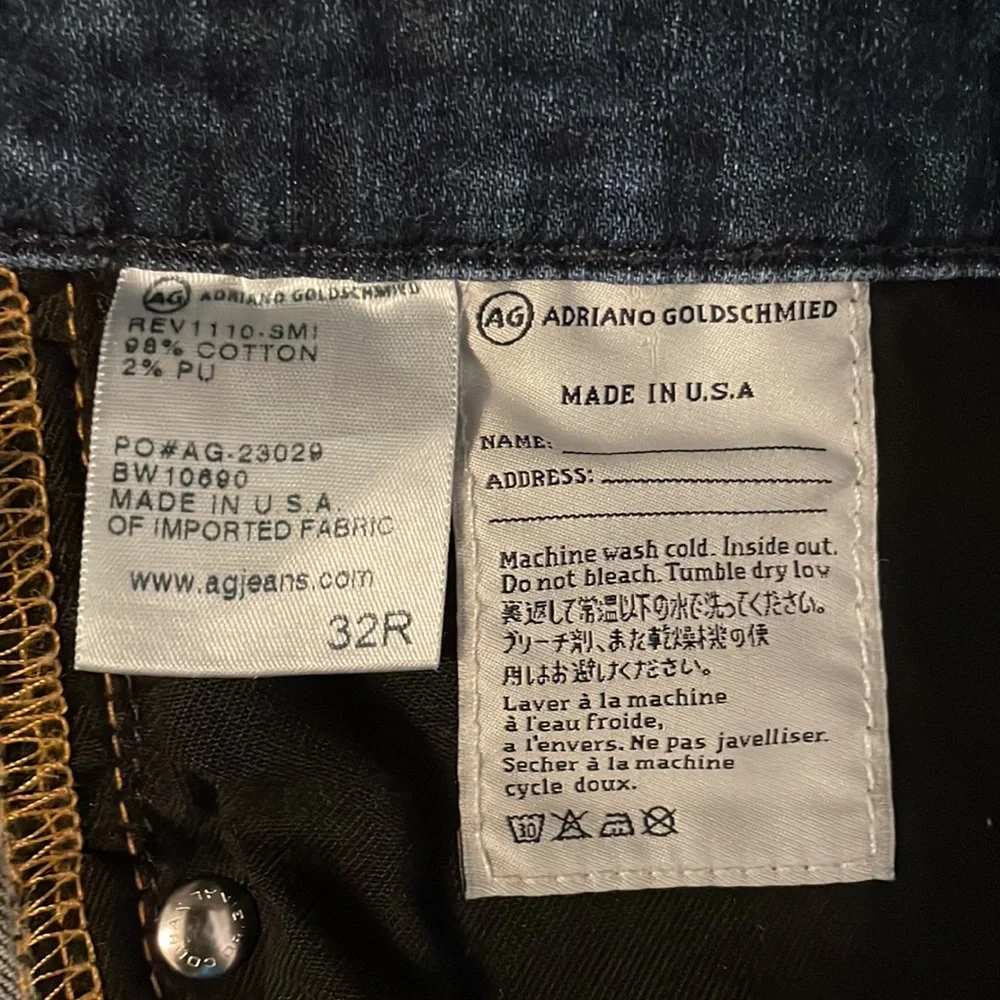 AG Adriano Goldschmied The Stilt Cigarette Leg Skinny - Women’s 32R (US … - Picture 11 of 12